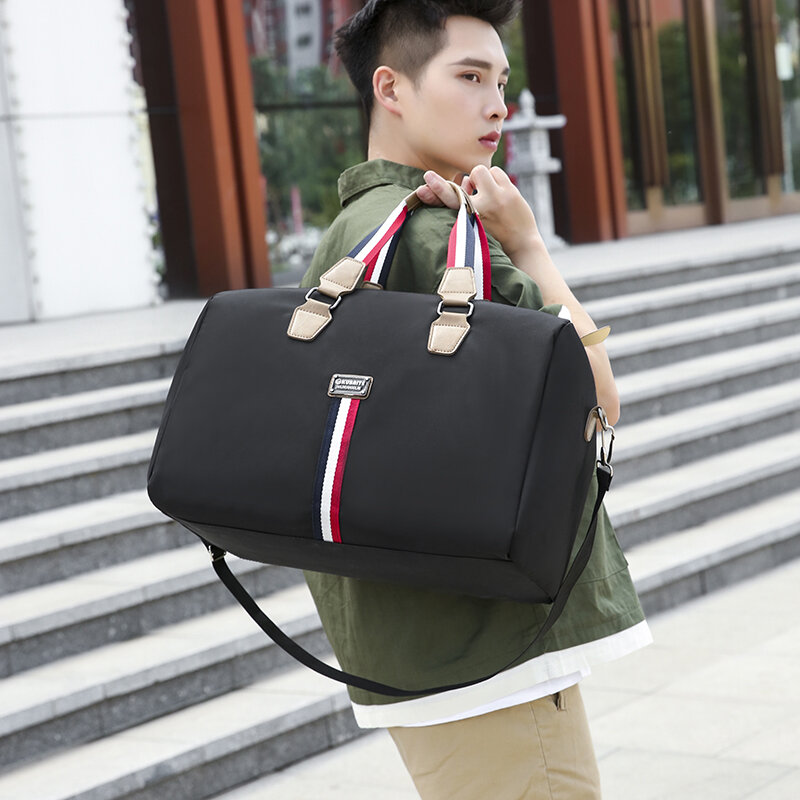 YILIAN nowa krótka męska torba podróżna torebka biznesowa o dużej pojemności prosta torba podróżna wodoodporna torba na fitness
