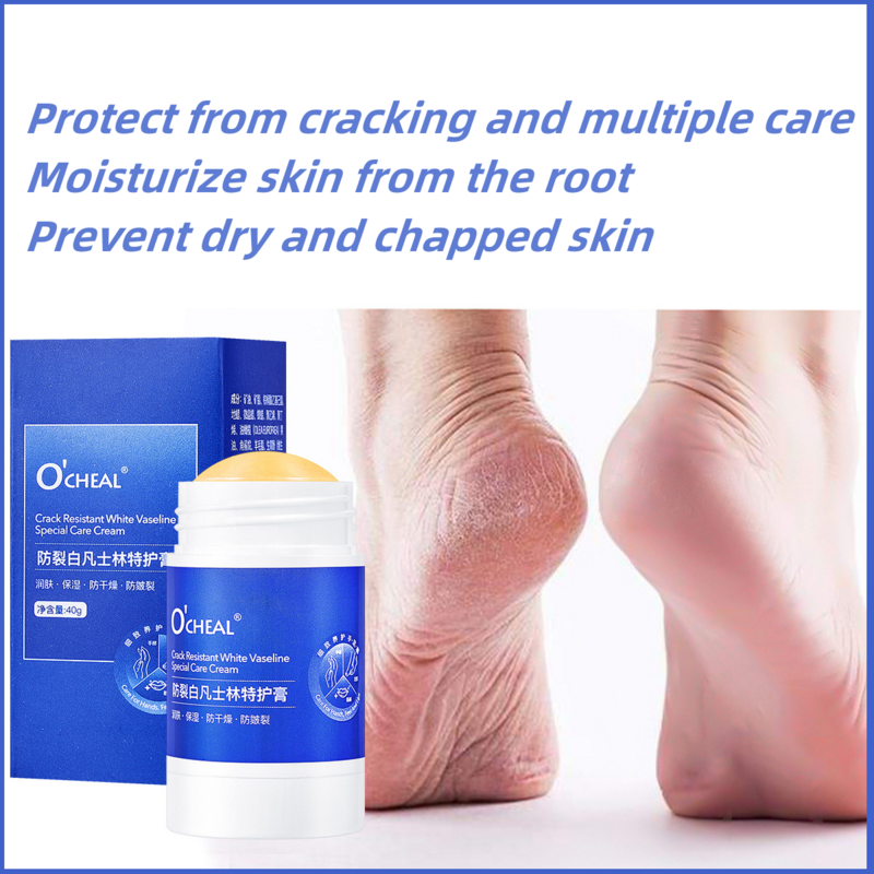 Ocheal – crème Anti-séchage pour les pieds, produit de réparation pour les fissures du talon, élimination des peaux mortes, masque hydratant pour les mains, soins des pieds, 40g