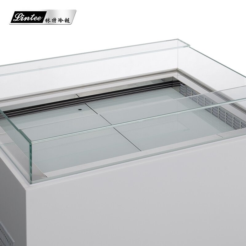 commercial refrigerator showcase bakery display cabinet glass door cake display chiller