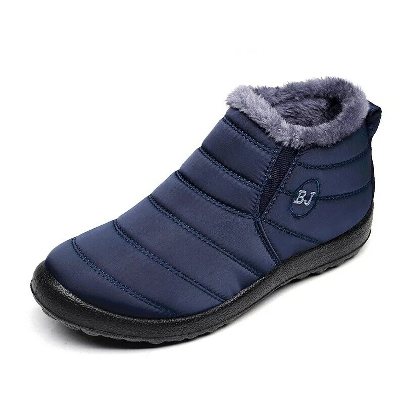 Unisex รองเท้าแตะผ้าฝ้ายฤดูหนาวใหม่รองเท้าผู้ชายกลางแจ้งเย็นสบายรองเท้าบูทรองเท้าผู้ชาย Plush Warm ผู้หญิงรองเท้าขนาด35-47