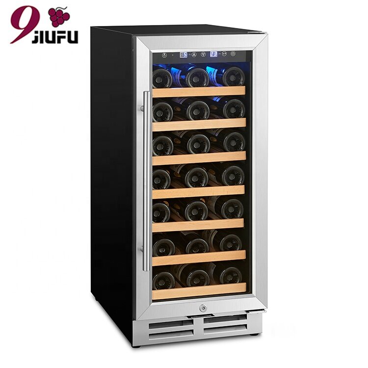 Built in smart control wine chiller small wine cooler refrigerator for house/Hotel