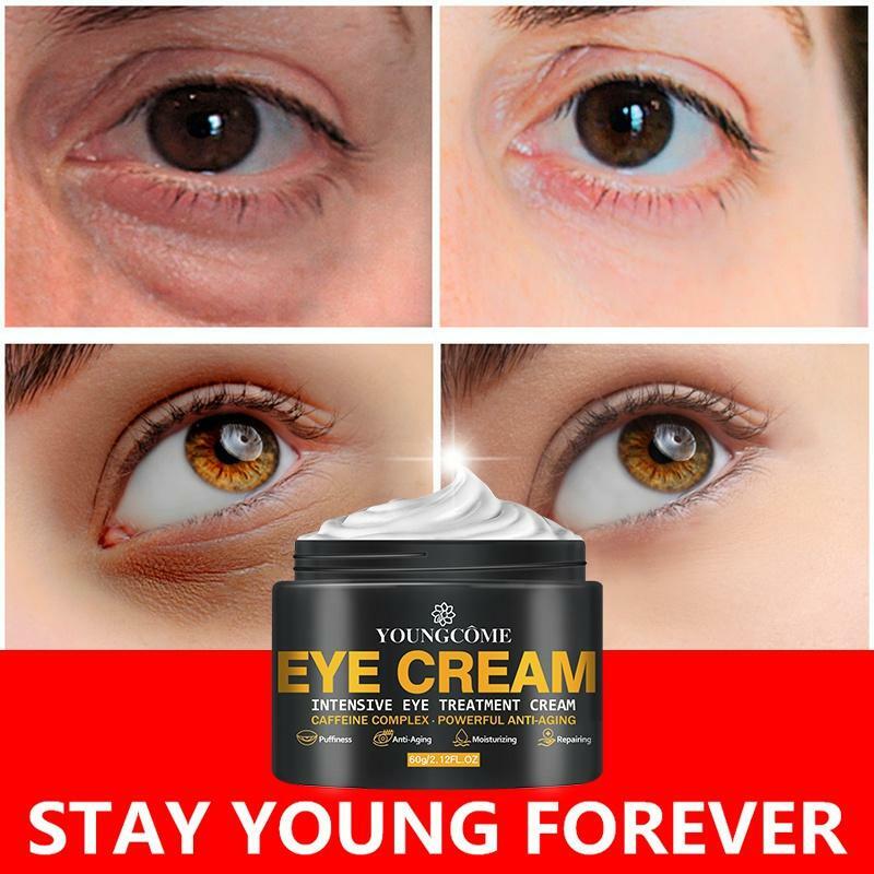 Новейший антивозрастной укрепляющий крем для глаз для удаления темных кругов и мешков под глазами, гранулы жира, против морщин