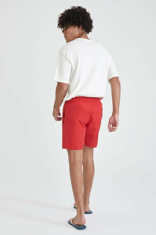 Pantaloncini da mare corti rossi da uomo Beach nuovo stile modello originale
