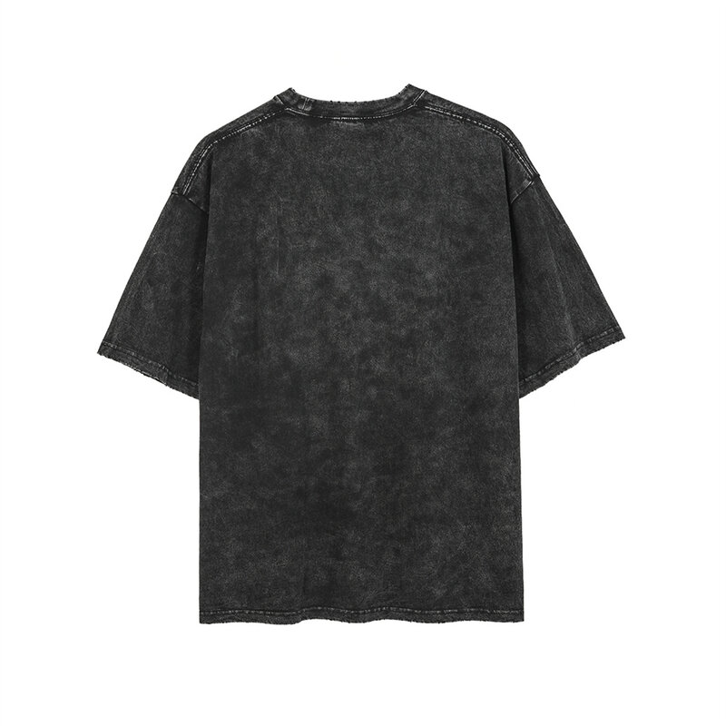 Camiseta con estampado de Anime para hombre, ropa de calle masculina de estilo Harajuku japonés, de gran tamaño, 2022 algodón, Hip Hop, primavera 100%