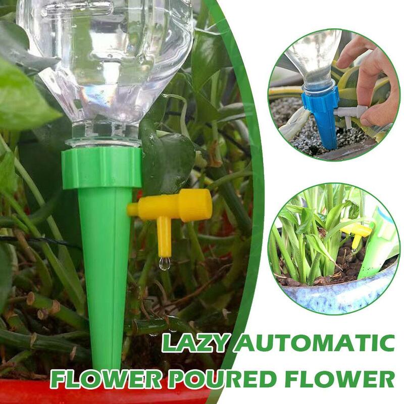 10 Stuks Zelfbewatering Kits Waterers Druppelen Irrigatie Plant Bewatering Apparaat Tuinieren Bloemen En Planten Automatische Waterer Gadgets