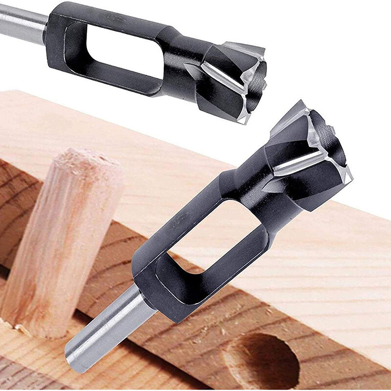 8-40mm Professional High Speed Steel Dowel Plug Cutter Tenon Drill Bit Wood Working Furniture Making Carpentry Tool Supplies