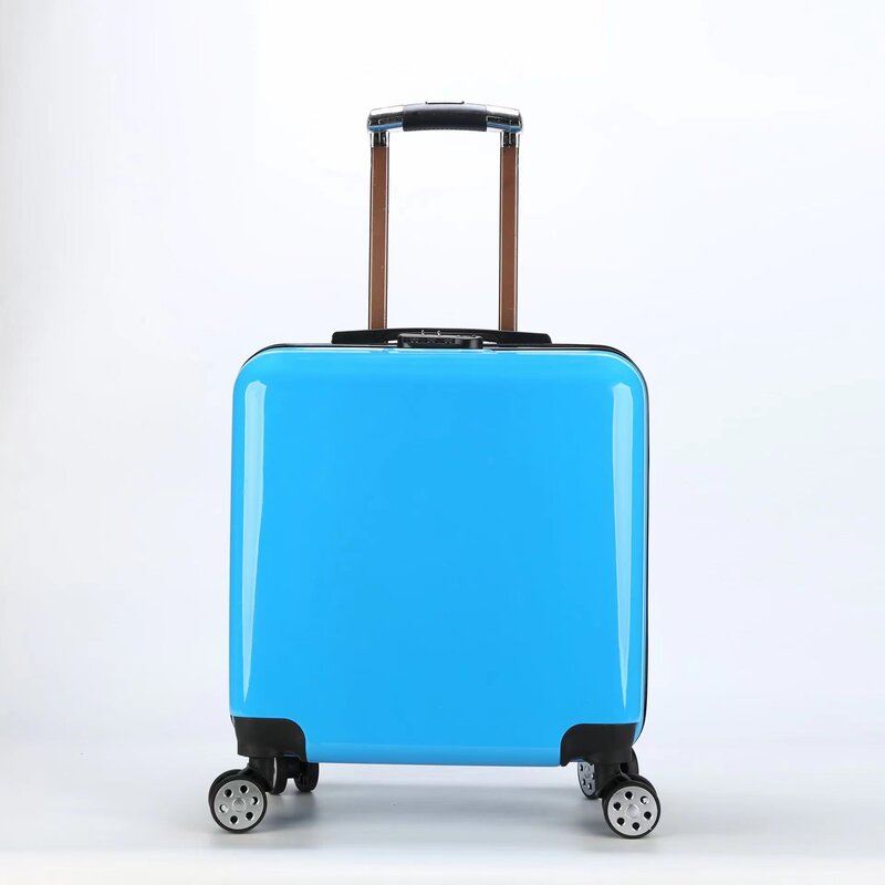 New Arrival niesamowity kolor 18 cali ABS materiał Unisex kółka obrotowe walizka podróżna bagaż podróżny