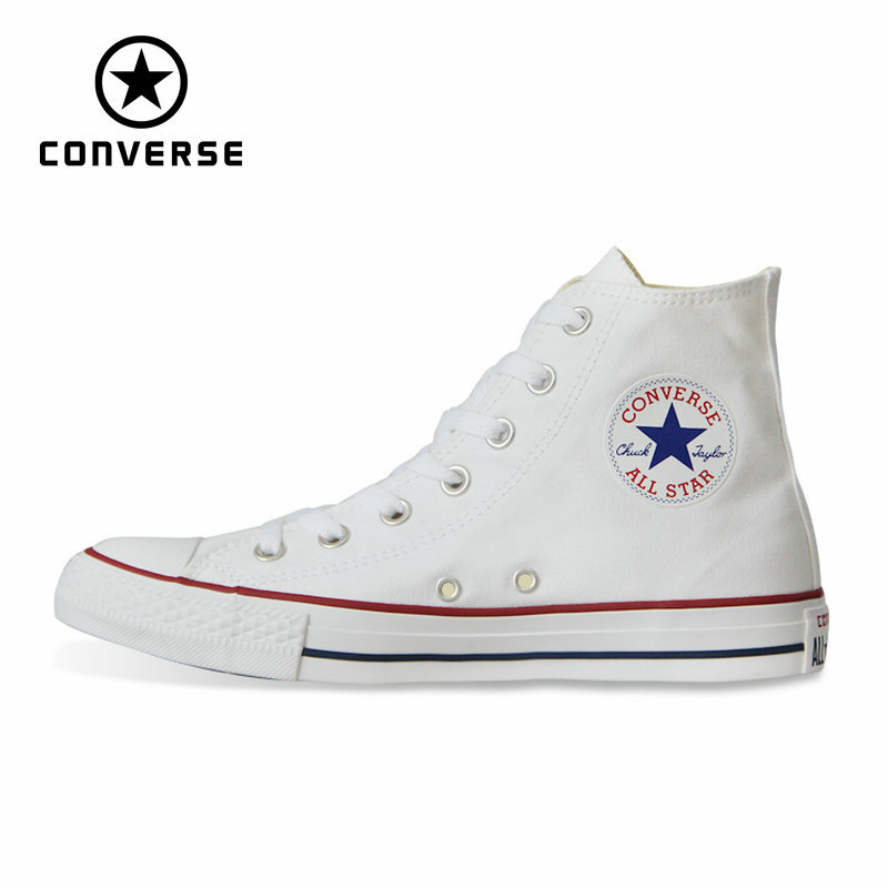 Converse-Zapatillas originales All Star unisex, calzado para patinar, Chuck Taylor, estilo clásico y alto, para hombre y mujer, 101013, novedad