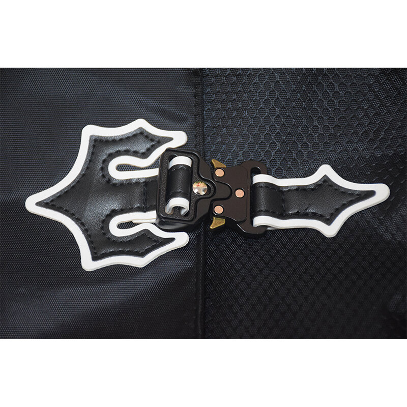 Mannen Vrouwen Paar Londen Zwarte Reflecterende Tas Luxe Trapstar Mode Single Een Schouder Cross Body Irongate T Brief Handtas