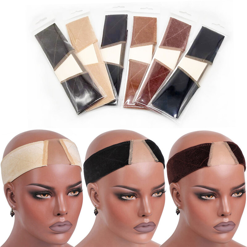 Lace Wig Grip Band Adjustable Comfortable Velvet Headband Hair Scarf Gift Wig Hair Band Headband Wig Accessories