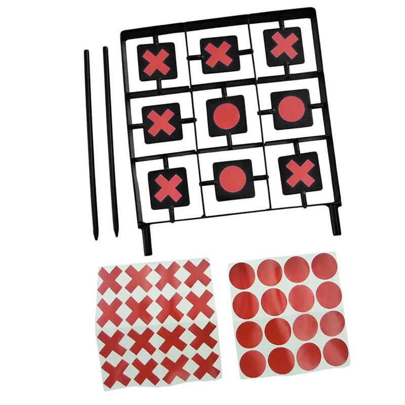 Auto Resetting Spinner Metal 9-Targets Shooting Target Set with 32 Paper Targets