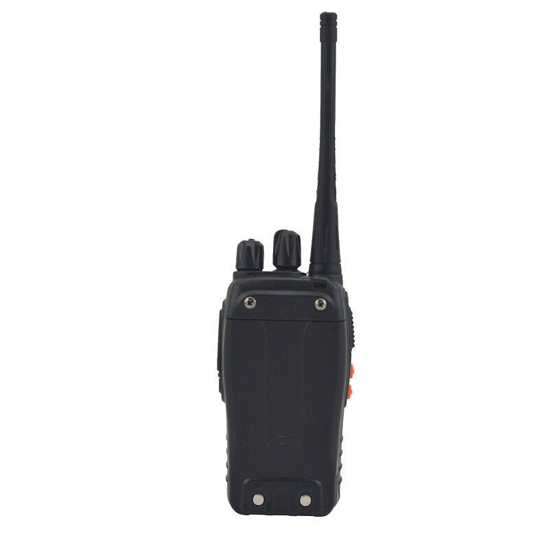 2 Buah/Lot BF-888S BAOFENG Walkie Talkie UHF Radio Dua Arah Baofeng 888S 16CH Portabel UHF Transceiver 400-470MHz dengan Headphone