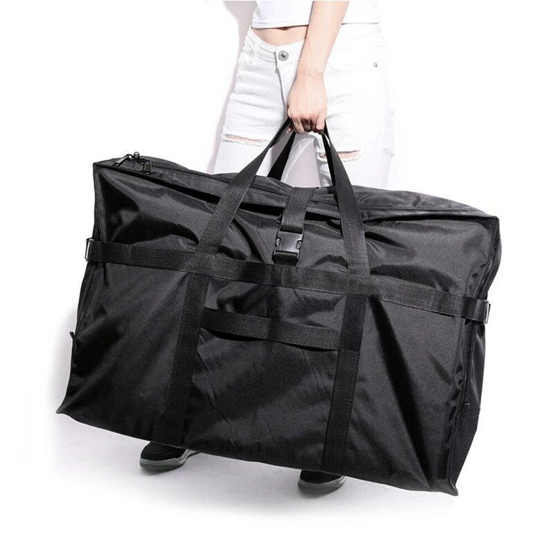 80/100/106/197l extra grandes sacos de duffel dobrável saco de armazenamento saco de viagem para acampamento/caixas em movimento/tenda