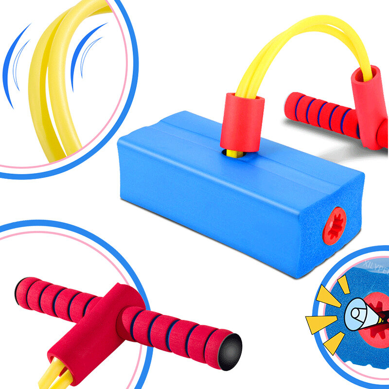Kids Sport Games Speelgoed Schuim Pogo Stick Jumper Outdoor Playset Fitnessapparatuur Zintuiglijke Dropshipping Speelgoed Voor 5 + Jaar Oud jongens