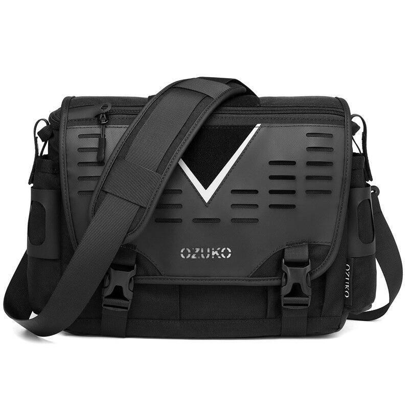 Tide brand messenger torby męskie outdoor czarne funkcjonalne torby moda studencka sportowe męskie torby listonoszki