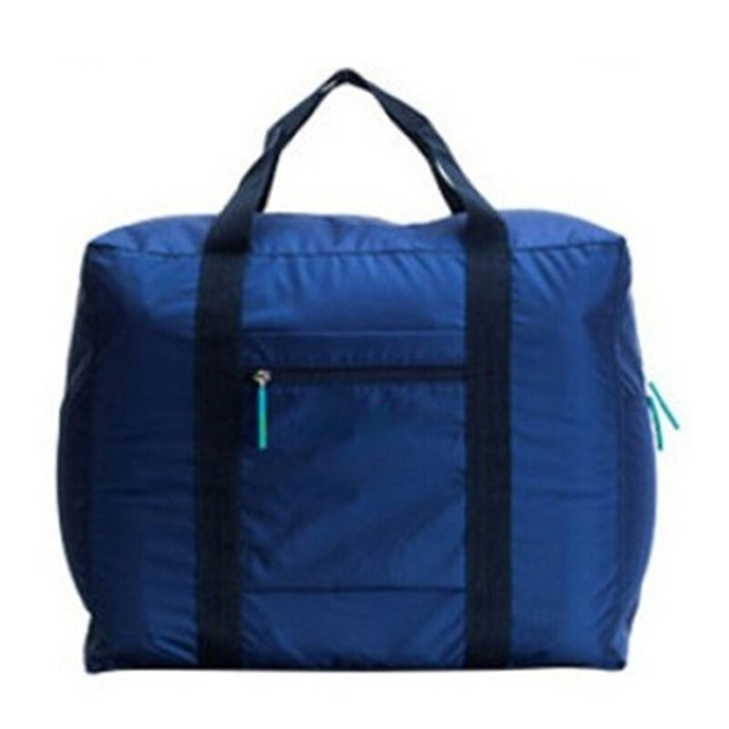 Armazenamento portátil moda à prova dwaterproof água com alça náilon grande capacidade acessórios de fitness dobrável saco de viagem
