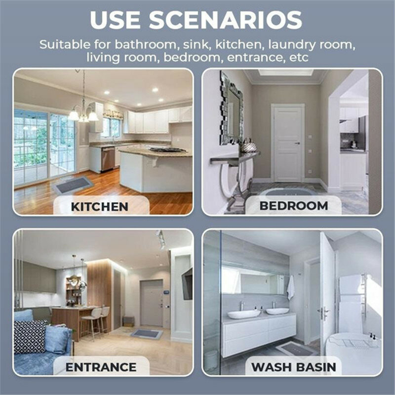2022 Napa ผิวแห้งเร็วคุณภาพสูงหลากหลายรูปแบบห้องน้ำ Home Decor Living Room Decor หน้าแรก Bath Mat เสื่ออาบน้ำ