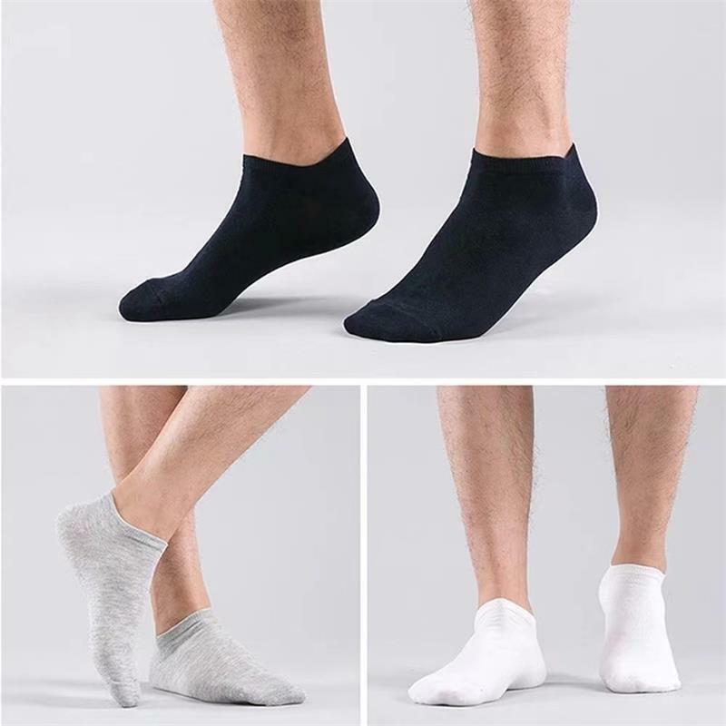 10pairs/männer Socken Sommer Boot Socken Einfarbig Business Socken Casual Socken Atmungsaktive Geschenk Socken und Knöchel socken Großhandel