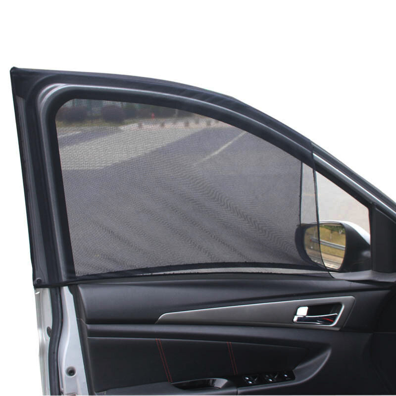 Car Sunshade Door Cover Universal Anti-mosquito Breathable Anti-direct Sun Car Window Curtain Cover Double-sided window cover