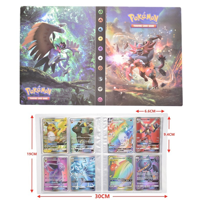 TAKARA TOMY-álbum de cartas de Pokémon, carpeta de colección con soporte VMAX GX EX, regalo de juguete para niños, 2022, 240