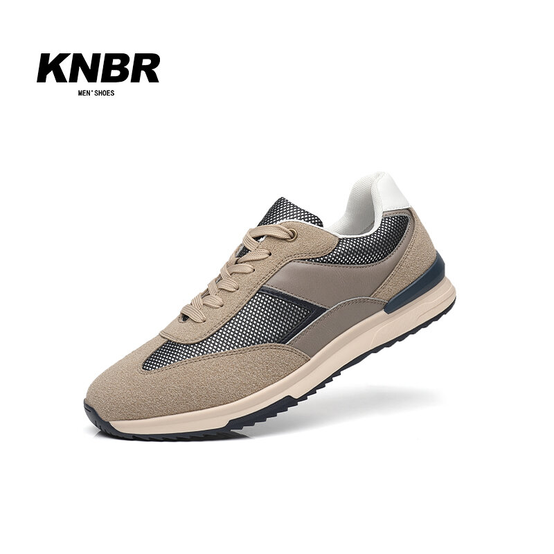 KNBR 2022นักออกแบบใหม่กีฬากลางแจ้งรองเท้าผู้ชายรองเท้ารองเท้าผ้าใบระบายอากาศผู้ชายเดินรองเท...