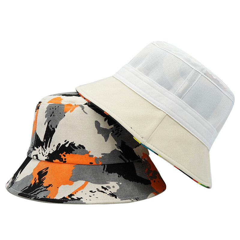 2022 الصيف المشي لمسافات طويلة الشاطئ الصيد واقية من الشمس النساء الرجال بوب CapsCotton صياد قبعة الشارع الهيب هوب بنما قبعة صيد