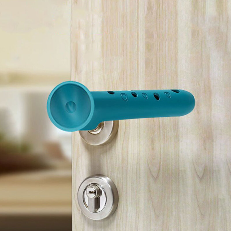 Silicone Door Handle Cover Anti-collision Door Handle Cover Anti-theft Door Room Handle Sheath Bedroom Anti-bump Suction Cup