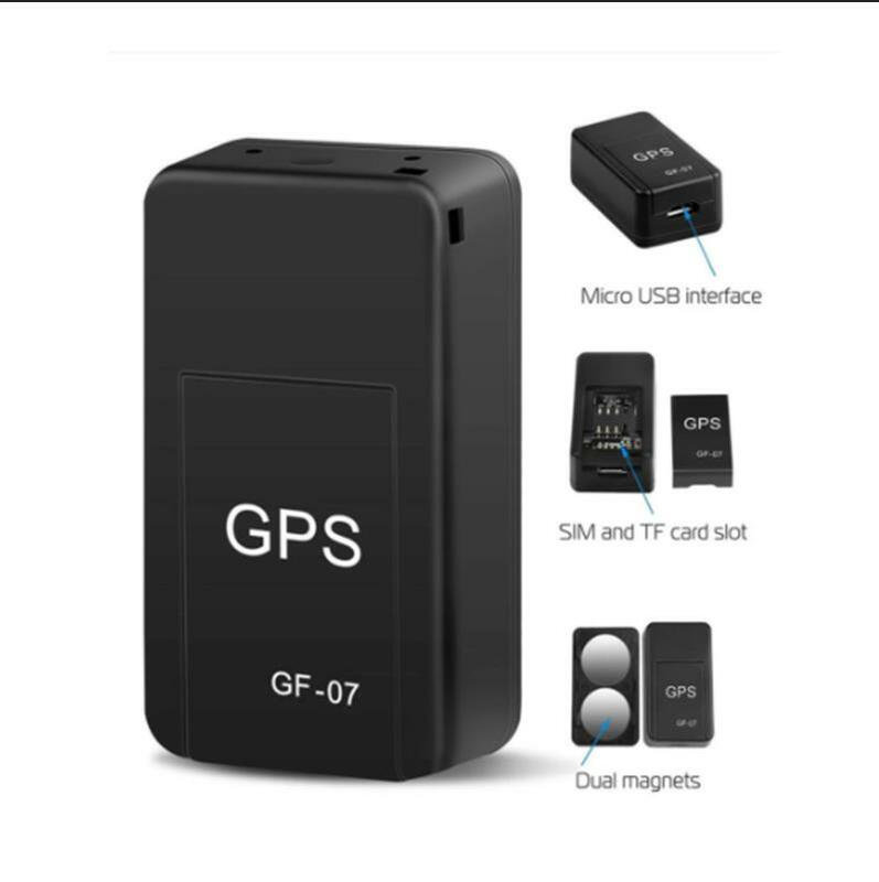 2023 Magnetik GF07 Perangkat Pelacak GPS GSM Mini Pelacak Lokasi Waktu Nyata GPS Mobil Motor Monitor Pelacak Remote Control