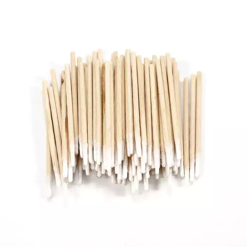 100pcs Nail Art Wood Stick Cuticle Pusher Remover For Nail Art Care Pedicure Manicures Nail Tools