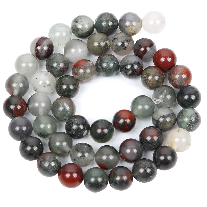Natural Stone Beads Multicolor Striped Agate Quartz Crystal Loose Spacer Bead For Jewelry Making DIY Bracelet Necklace 4-12MM