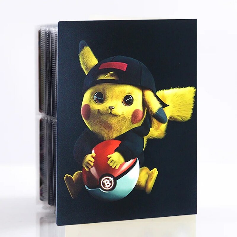 New Pokemon Sword Shield 240PCS Xmas Version Pikachu Gengar Mewtwo Collection Cards Album Book Letter Holder Binder Folder Map