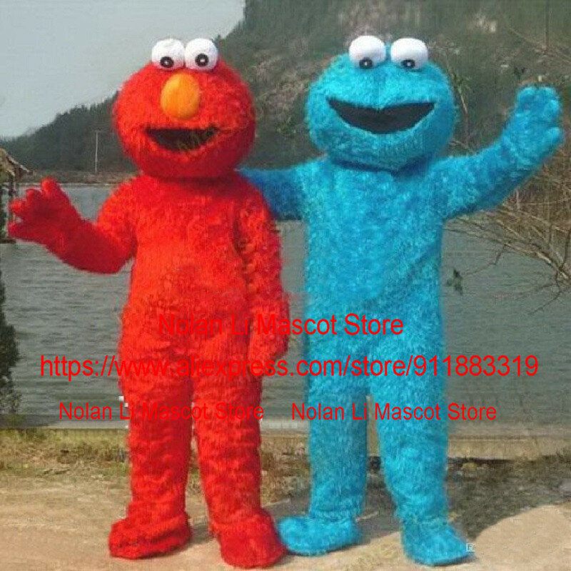 Hoge Kwaliteit 9 Monster Mascotte Kostuum Cartoon Pak Verjaardagsfeestje Cosplay Grote Event Grappig Holiday Gift Volwassen Grootte 1061