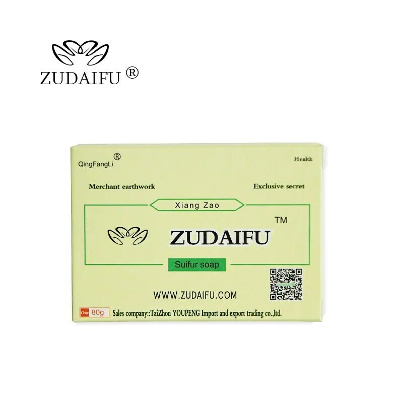 100% originale ZUDAIFU sapone allo zolfo rimuovere la psoriasi Eczema seborrea Eczema condizioni della pelle trattamento dell'acne sapone da bagno Anti fungo