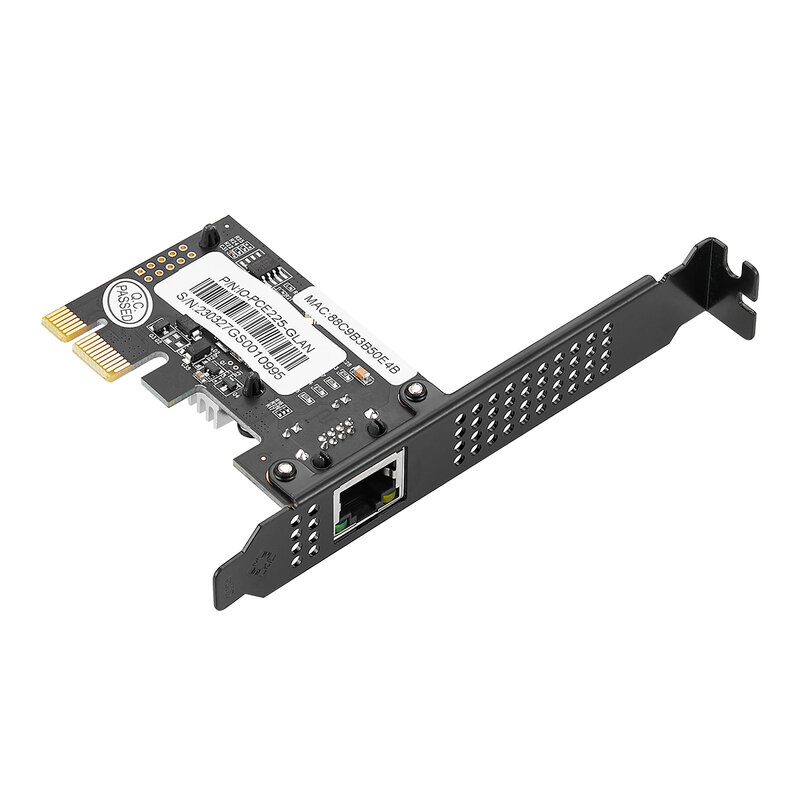 Intel I225 Chips 100/100 0M/2500M RJ45 Netzwerk adapter PCIe PCI Express 2,5g Gigabit stet Netzwerk Lan Karte