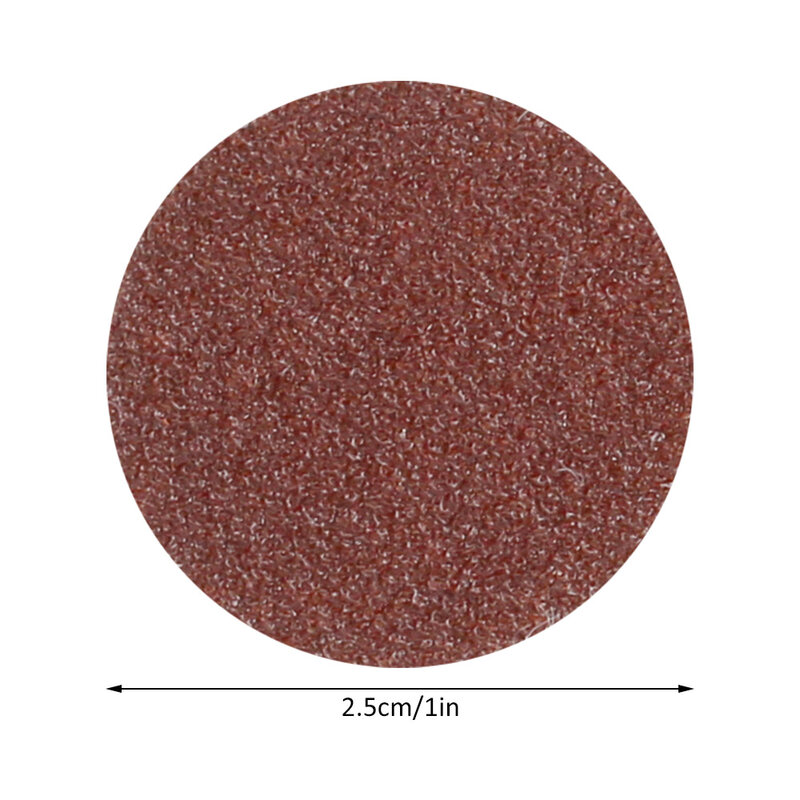 140pcs variedade de lixa seca molhada disco de lixamento de grão de 100 3000 1 "25mm areia de papel com gancho & loop lixar pad e haste