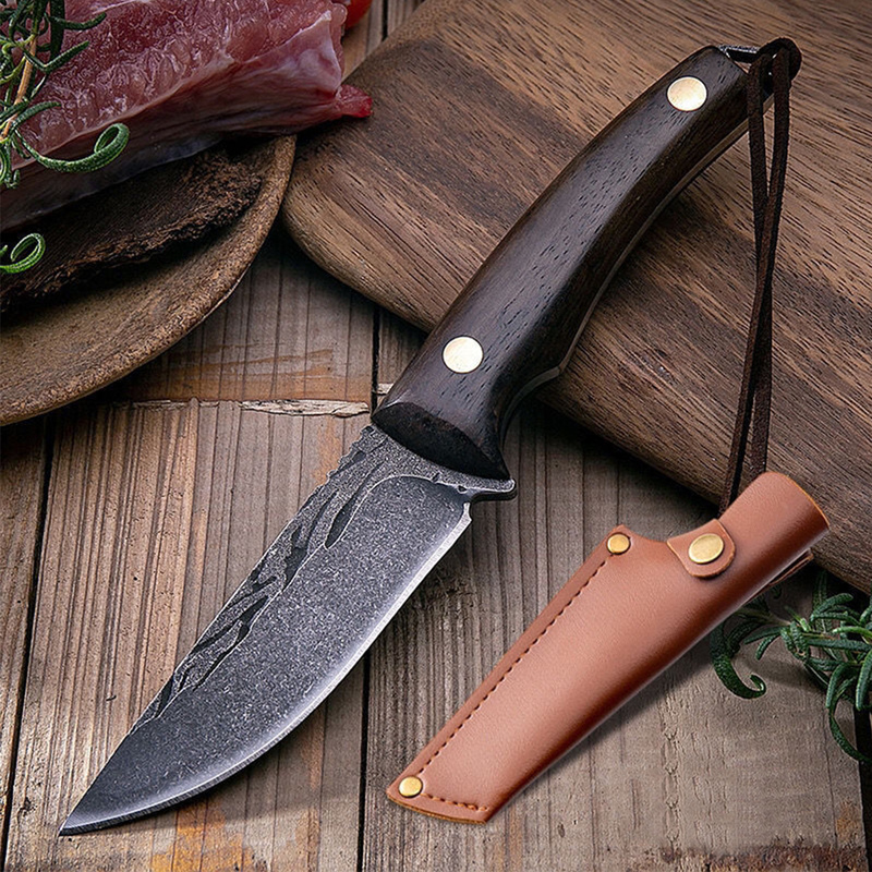 Cuchillo de acero inoxidable para deshuesar carne, cuchillo especial para matanza, cuchillo para fruta, cuchillo portátil para el hogar
