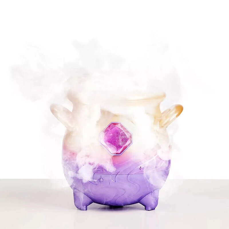 Frasco mágico ornamento de resina mistura magia pote de névoa pote mágico design decoração crianças presente pote