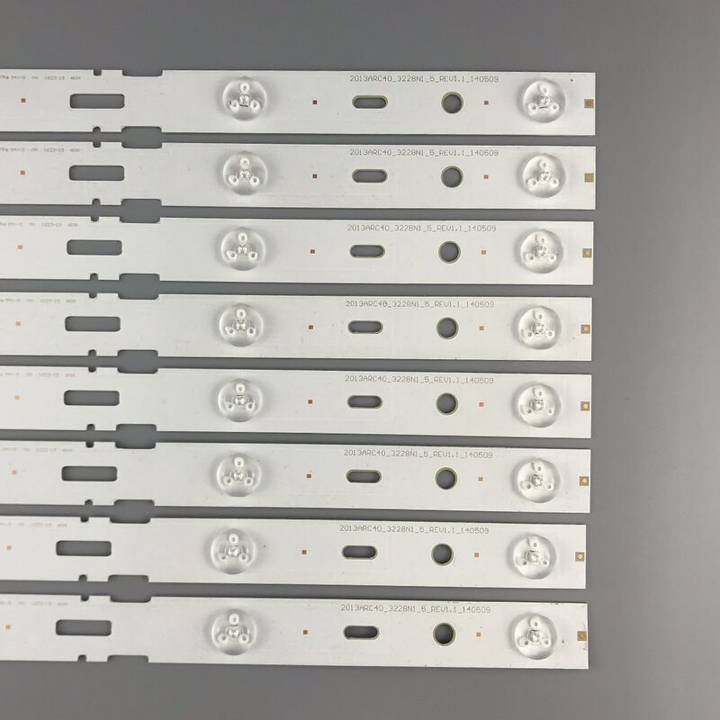 Bande de rétroéclairage LED 40-LB-M520, 8 pièces, 5LED, 428mm, pour TV, nouveau Kit