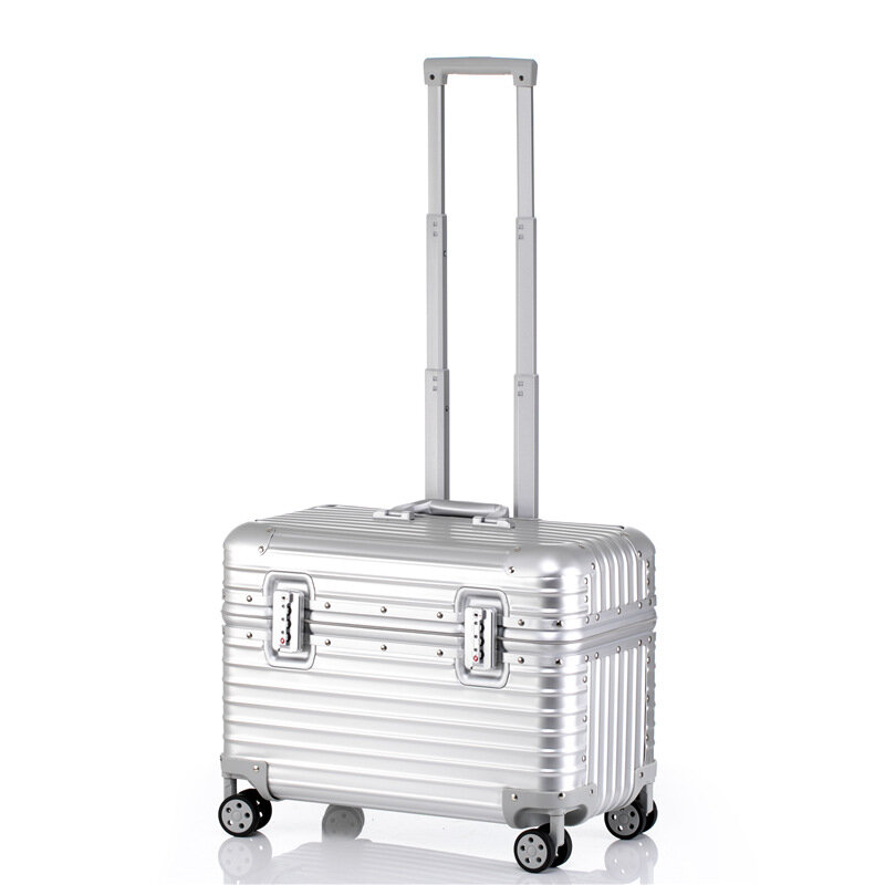 Nouvelle valise universelle en alliage d'aluminium, roue de 20 pouces, 2022