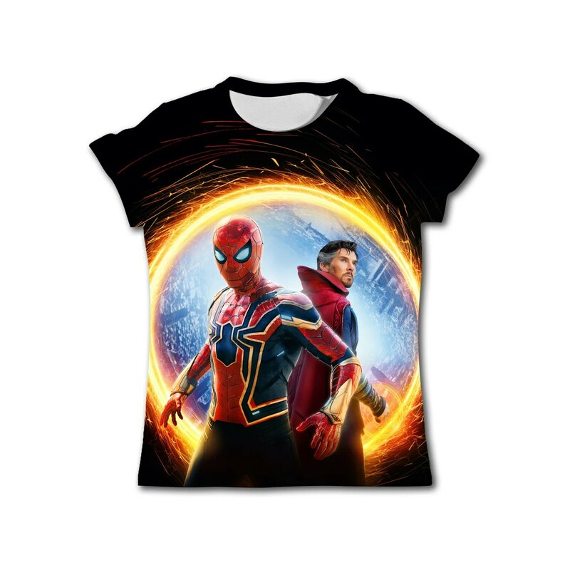 Drop Ship Spiderman T-shirt dla dzieci chłopców ubrania dla dzieci z krótkim rękawem SPIDER-MAN t-shirty dla dzieci odzież z nadrukiem kreskówki topy darmowa wysyłka