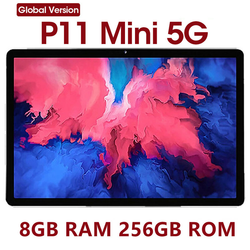 P11 Mini Tablet da 8 pollici versione globale 8GB RAM 256GB ROM Tablet 10 Core Tablette Android 10.0 GPS Tablete 5G Network Dual Sim