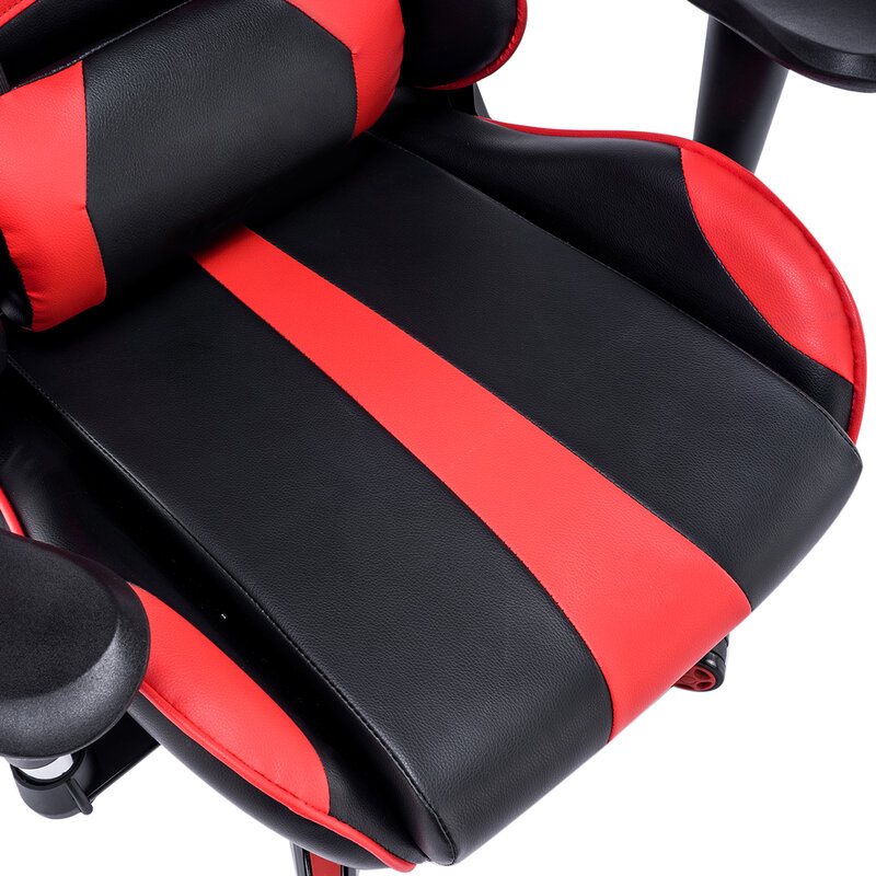 Computer Gaming Stuhl mit Bluetooth Lautsprecher RGB Led-leuchten Liege Swivel Executive Lift Stühle Racing Hohe Zurück PC Spiel Stuhl