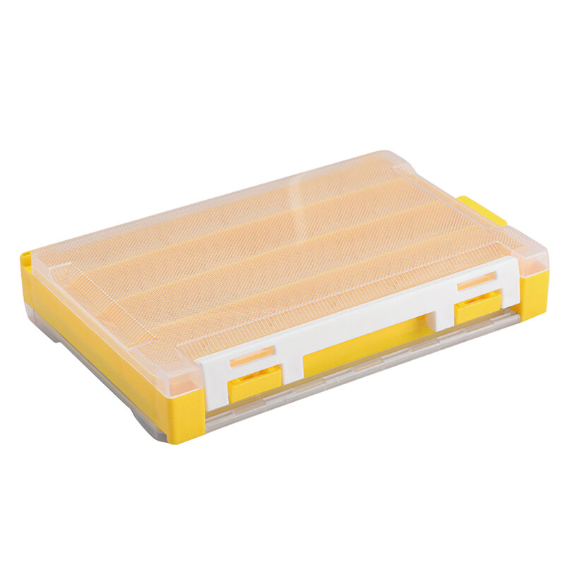 Double Layer Fishing Tackle Box Large Storage Case Fishing Lure Spoon Hook Bait Tackle Accessories Storage Organizer