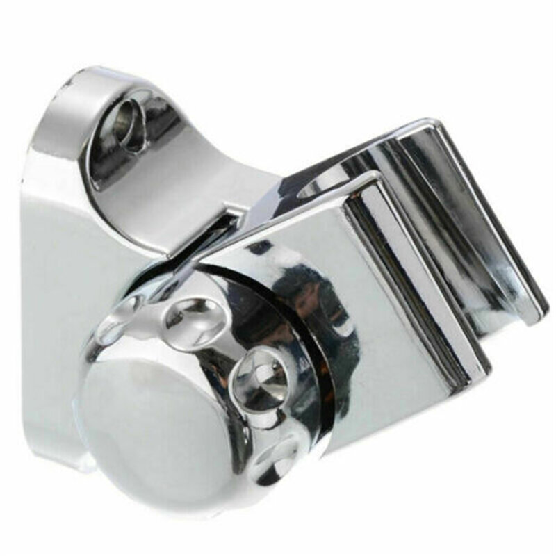 Universal Shower Head Holder Chrome Bathroom Bracket Wall Mount Adjustable Aksesoris Kamar Mandi Stand Bracket Dropshipping