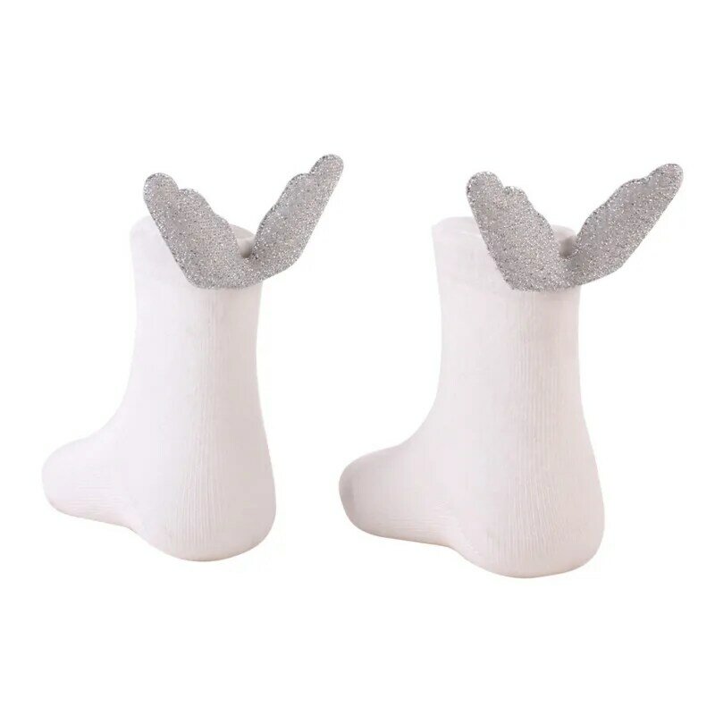 ถุงเท้า Angel Wing รองเท้าแตะทารกแรกเกิดอุปกรณ์เสริมเด็กวัยหัดเดินเสื้อผ้าเด็กทารก Stuff ของขวัญเด...