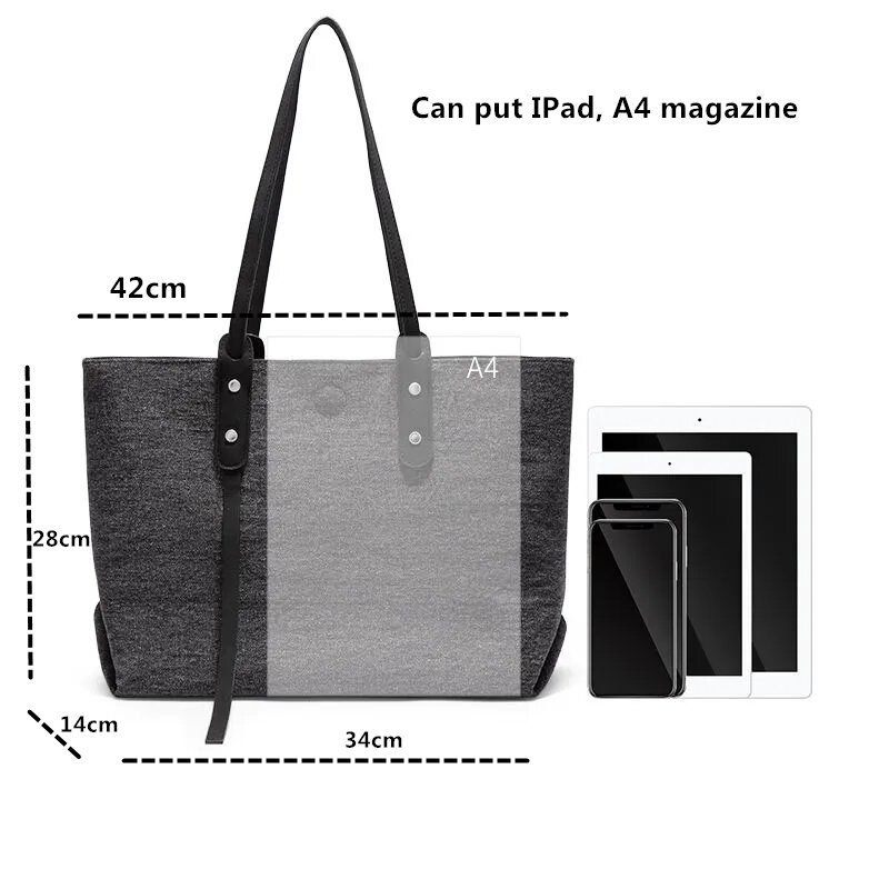 2022 New Women Shoulder Bag Women's Handbag Anti-theft Swiping Magnetic Card Bag Canvas Top-Handle Crossbody Bags For Women