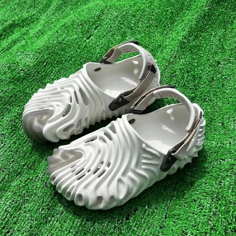 Summer Designer รองเท้าแตะสไลด์ผู้ชายและผู้หญิงลื่นบนรองเท้าแตะชายหาดแฟชั่น Pollex Clogs Soulier Homme รองเท้ากันลื...