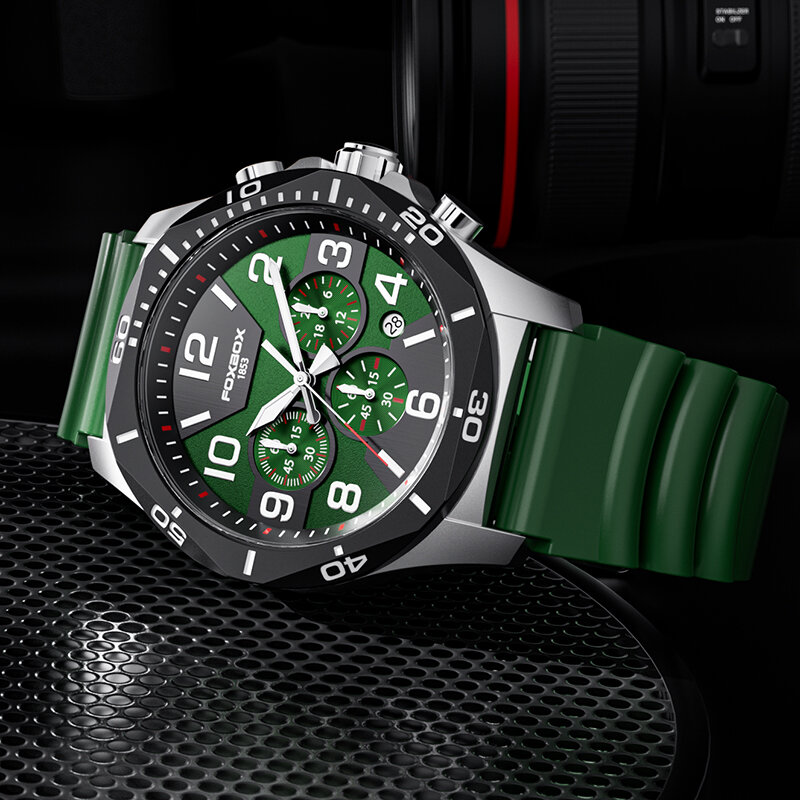 LIGE orologi da uomo Top Brand Big Sport Watch Luxury Men Military Silicone orologi da polso al quarzo cronografo Gold Design Male Cloc