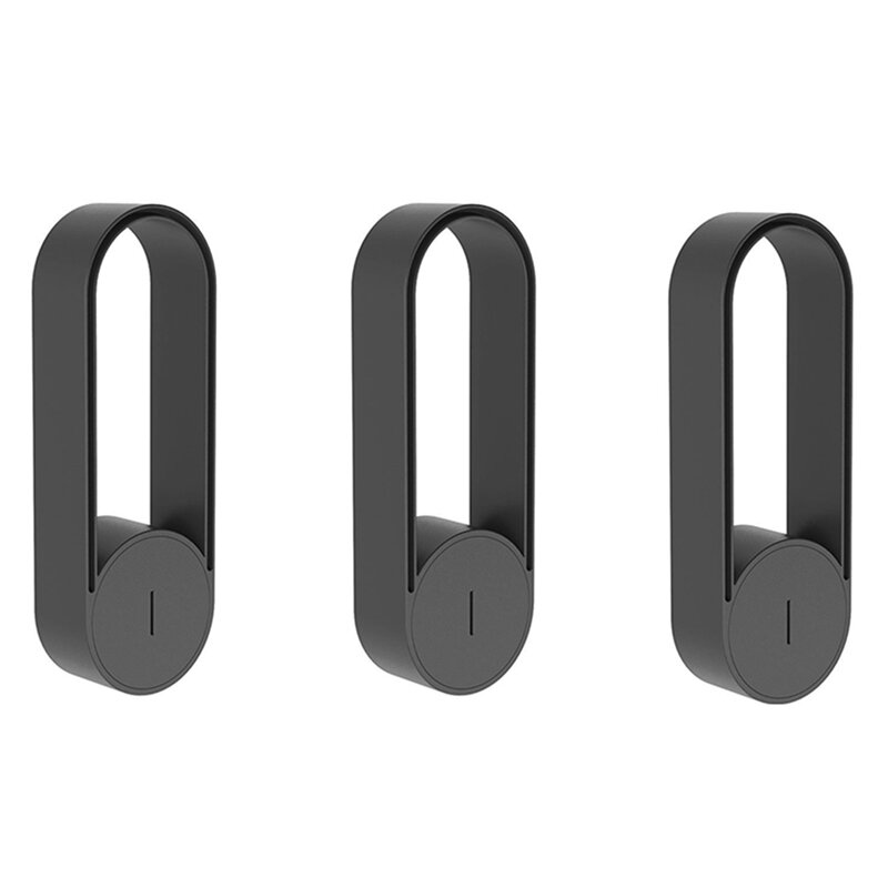 3X 20 백만 음이온 미니 휴대용 가정용 Ionizer USB 플러그 자동차 공기 청정기 지역 31 ㎡-40 ㎡ 블랙