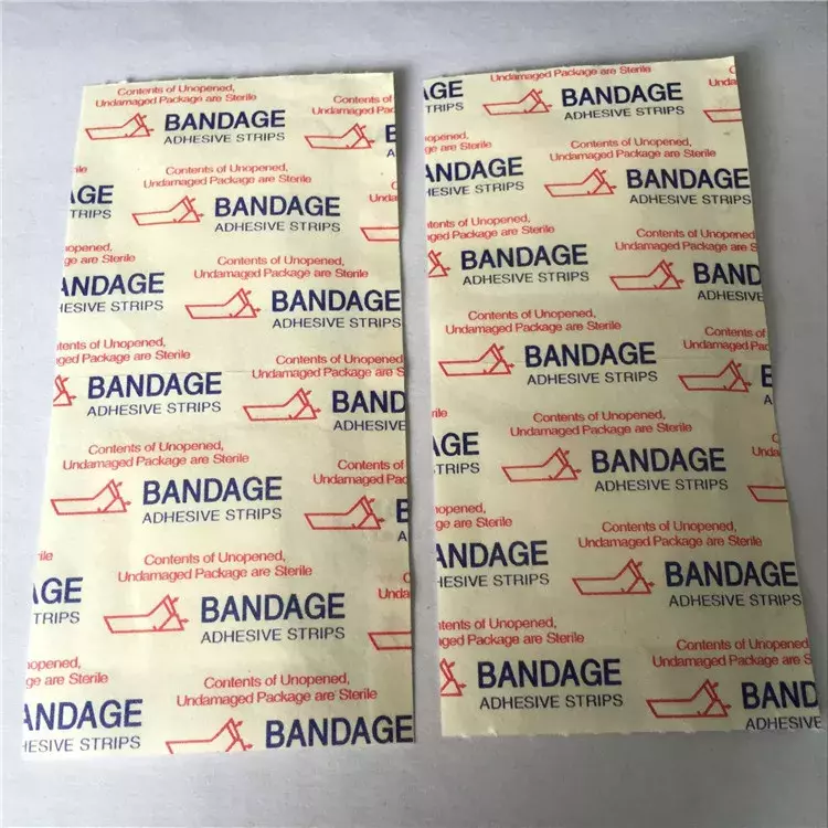 100pcs 38*38mm Transparent PU Waterproof  Bandage Adhesive Bandage First Aid Kit Breathable Security Protection OK Bandage
